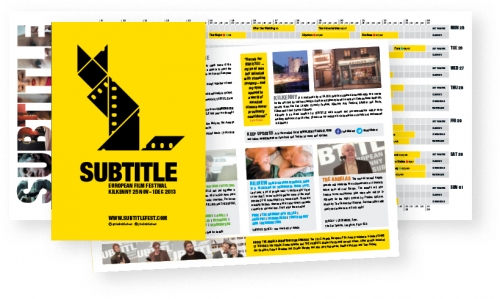 SUBTITLE 2013 programme Cover
